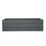 bloembak modulair poedercoat antraciet 210x120x56 cm