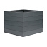 bloembak modulair poedercoat antraciet 180x30x70 cm