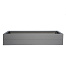 bloembak modulair poedercoat taupe 300x180x28 cm
