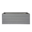 bloembak modulair poedercoat taupe 240x60x56 cm