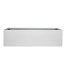 bloembak modulair poedercoat wit 180x90x42 cm