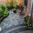 stonique trommel 21x14x7 cm grijs zwart
