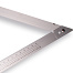 vouwhaak labora aluminium 120 x 120 cm met beschermhoes