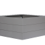 bloembak modulair   taupe 150x150x42 cm