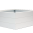 bloembak modulair   wit 300x300x42 cm