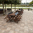 pavage 30x60x6 cm bourgogne