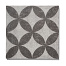 geoproarte flowers 60x60x4 white flower