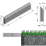 opsluitband sansvue 6x20x100cm zwart