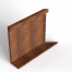 Plantenbak Module+ Inwendig hoekpaneel (C) 60x56 L - CORTEN