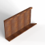 bloembak module inwendig hoekpaneel c 90x56 cm l   corten