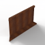 bloembak module inwendig hoekpaneel c 90x56 cm r   corten