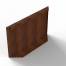 bloembak module kopschot paneel d 90x56 cm   corten
