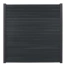 wpc wood plastic composite fency schutting ocean naturel horizontaal alu plank ral 7016 