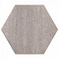 soft comfort zeskant 60 52 5x30x4 cm ivory