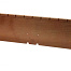 kantopsluiting single flex 300x16 5 cm   corten