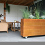 bloembak modulair   corten 270x150x70 cm