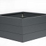 bloembak modulair   antraciet 240x240x42 cm