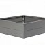 bloembak modulair   taupe 210x210x28 cm