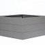 bloembak modulair   taupe 150x150x42 cm