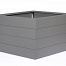 bloembak modulair   taupe 90x90x70 cm