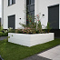 bloembak modulair   wit 150x30x42 cm