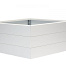 bloembak modulair   wit 60x60x42 cm