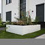 bloembak modulair   wit 270x30x28 cm