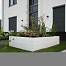 bloembak modulair   wit 270x150x56 cm
