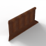 bloembak module inwendig hoekpaneel c 90x42 cm r   corten