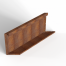bloembak module parallel paneel e 90x42 cm l   corten