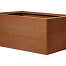 bloembak vlak   corten 60x90x60 cm