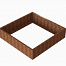 Plantenbak Module+ Corten 180x180x42 cm - CORTEN