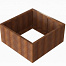 Plantenbak Module+ Corten 120x120x56 cm - CORTEN