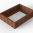 Plantenbak Module+ Corten 120x90x28 cm - CORTEN