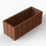 Plantenbak Module+ Corten 150x60x56 cm - CORTEN