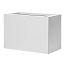 Plantenbak Vlak Wit 60x30x40 cm