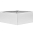 bloembak vlak   wit 150x150x40 cm