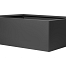bloembak vlak   antraciet 90x300x60 cm