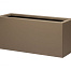 bloembak vlak   supra bruin 30x90x60 cm