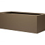 bloembak vlak   supra bruin 60x210x60 cm
