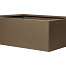 bloembak vlak   supra bruin 120x150x60 cm