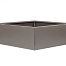 bloembak vlak   taupe 150x150x60 cm