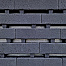 waterpasserende longstone opritsteen 7 cm antraciet