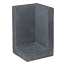 hoek l element antraciet 60x40x40 cm r 