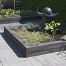 linea block black 15x15x60 cm
