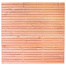 Rhombusscherm Klagenfurt, douglas, RVS-geschroefd, enkelzijdig bekleed, 30-planks 180 x 180 cm