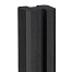 Berton©-sleufpaal Dinkel antraciet gecoat 11,5 x 11,5 x 277 cm tussenmodel