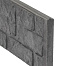 Berton©-motiefplaat smal antraciet H26 x D3,5 x L184 cm romeinsmotief