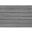 Berton©-motiefplaat smal antraciet H26 x D3,5 x L184 cm Lungo