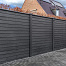 Berton©-motiefplaat smal antraciet gecoat H26 x D3,5 x L184 cm rabat-houtmotief